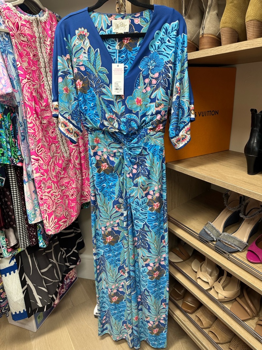 Lilly Pulitzer Adalyn V-Neck Maxi Dress - Picture 8 of 8